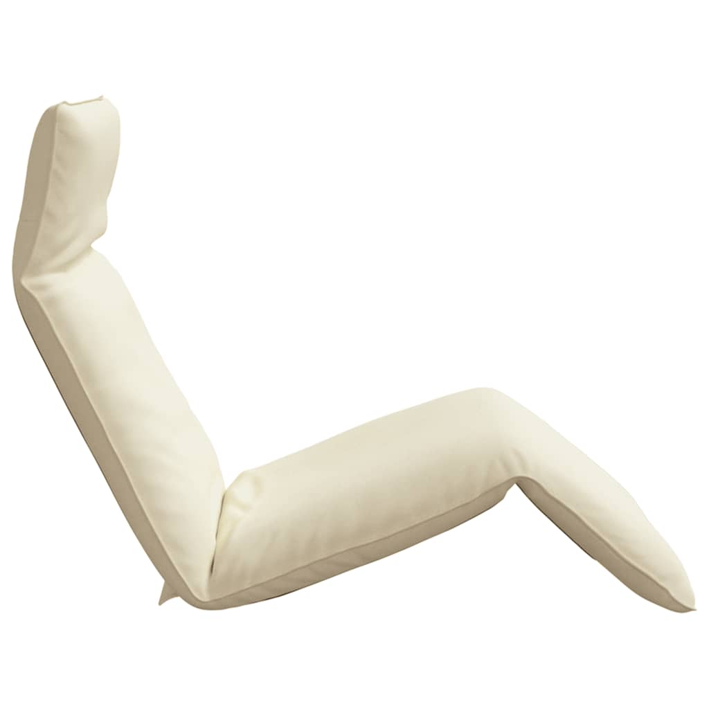 8721158495105_g_en_hd_3 vidaXL Folding Sun lounger Cream 175x54x8.5 cm Oxford Fabric - Image 5