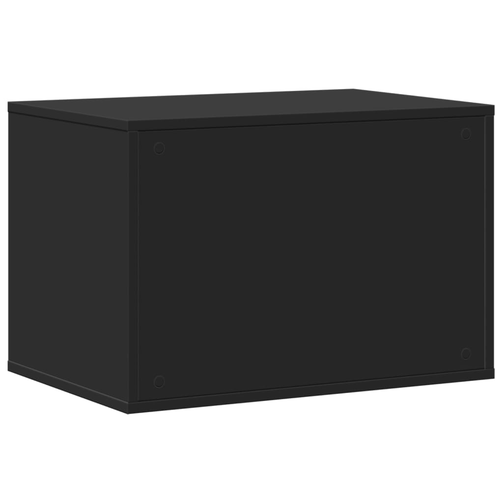 8721158499554_g_en_hd_5 vidaXL Cat Litter Box Enclosure Black 60x40x40 cm Engineered Wood - Image 7