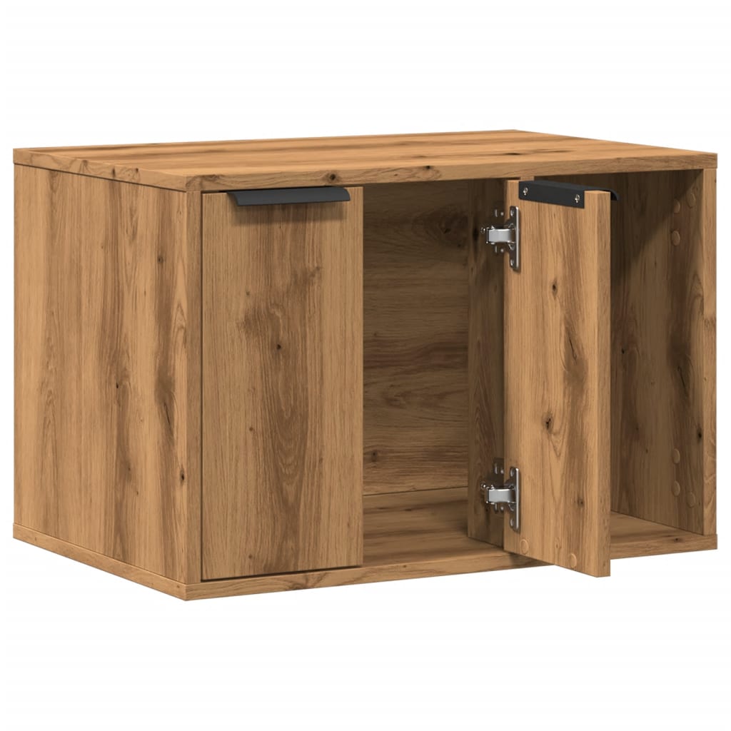8721158499622_g_en_hd_2 vidaXL Cat Litter Box Enclosure Artisian Oak 60x40x40 cm Engineered Wood - Image 4