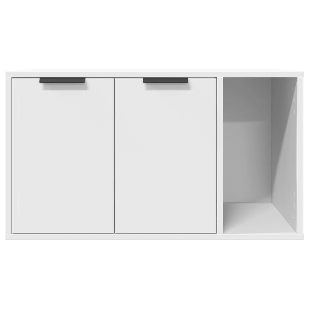 8721158499639_g_en_hd_3 vidaXL Cat Litter Box Enclosure White 80x50x45 cm Engineered Wood - Image 5
