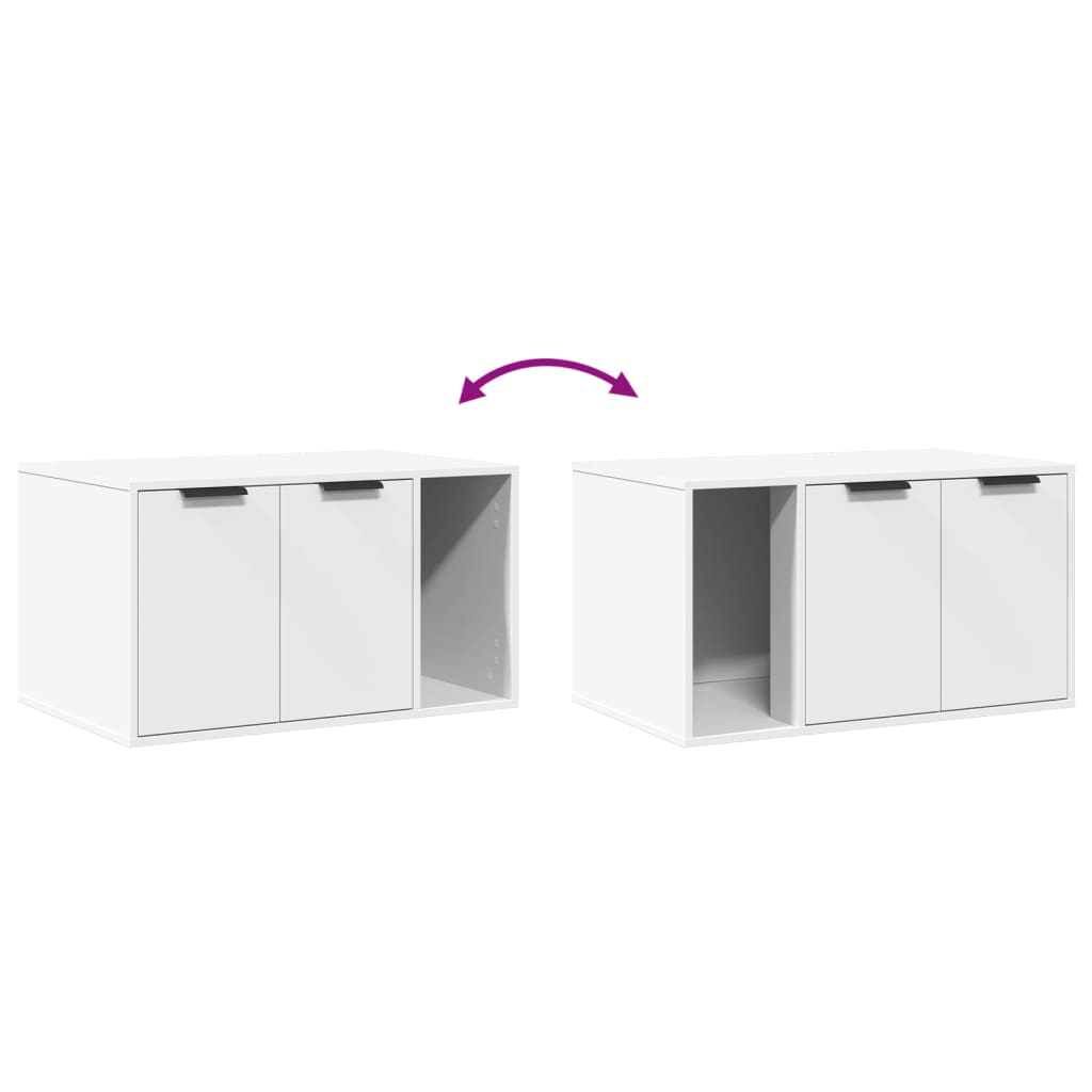 8721158499639_g_en_hd_6 vidaXL Cat Litter Box Enclosure White 80x50x45 cm Engineered Wood - Image 8
