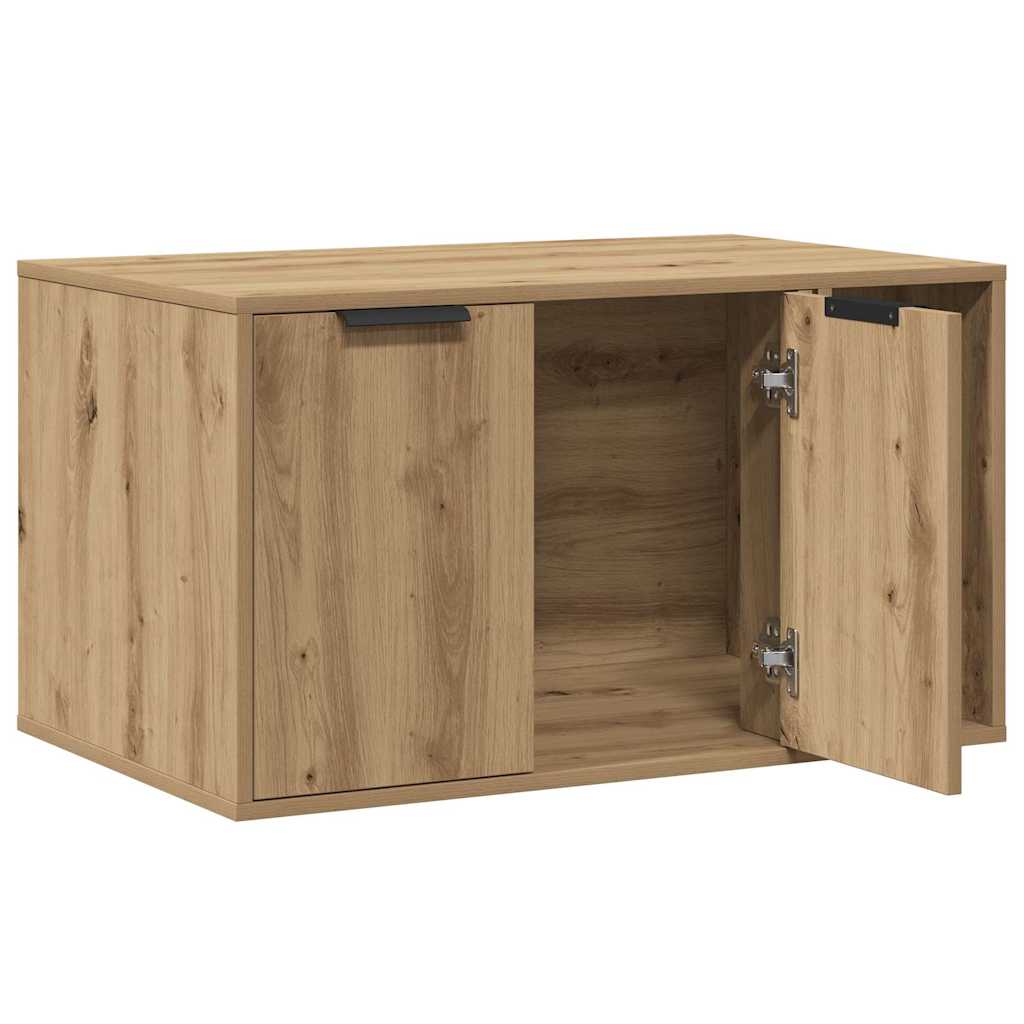 8721158499714_g_en_hd_2 vidaXL Cat Litter Box Enclosure Artisian Oak 80x50x45 cm Engineered Wood - Image 4