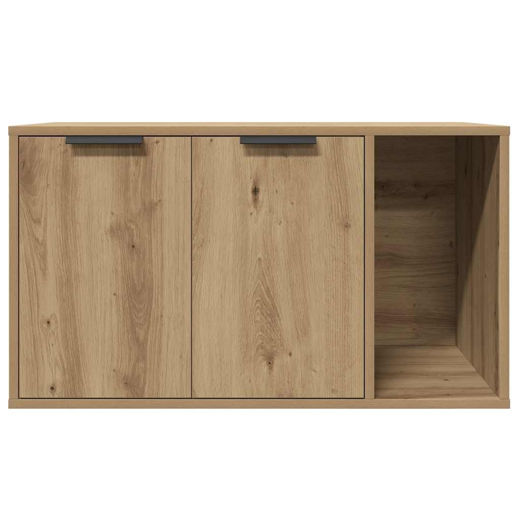 8721158499714_g_en_hd_3 vidaXL Cat Litter Box Enclosure Artisian Oak 80x50x45 cm Engineered Wood - Image 5