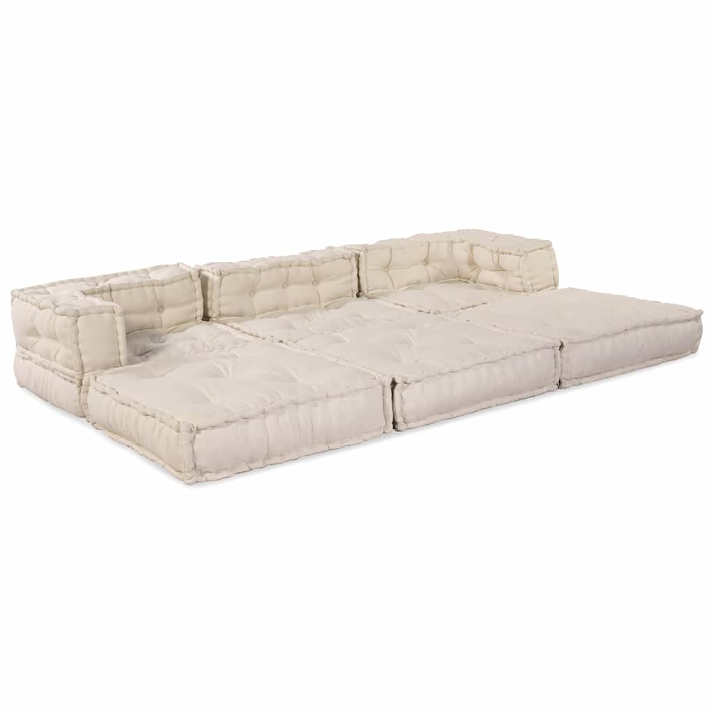 8721158508720_wbg-an_en_hd_3 vidaXL Cushion 3 pcs Cream 70 x 70 x 54 cm Polyester - Image 5