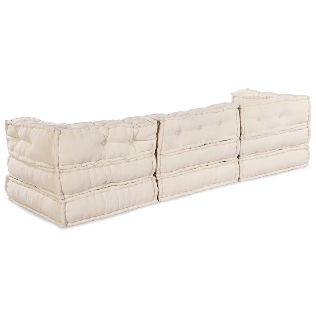 8721158508720_wbg-ba_en_hd_7 vidaXL Cushion 3 pcs Cream 70 x 70 x 54 cm Polyester - Image 7