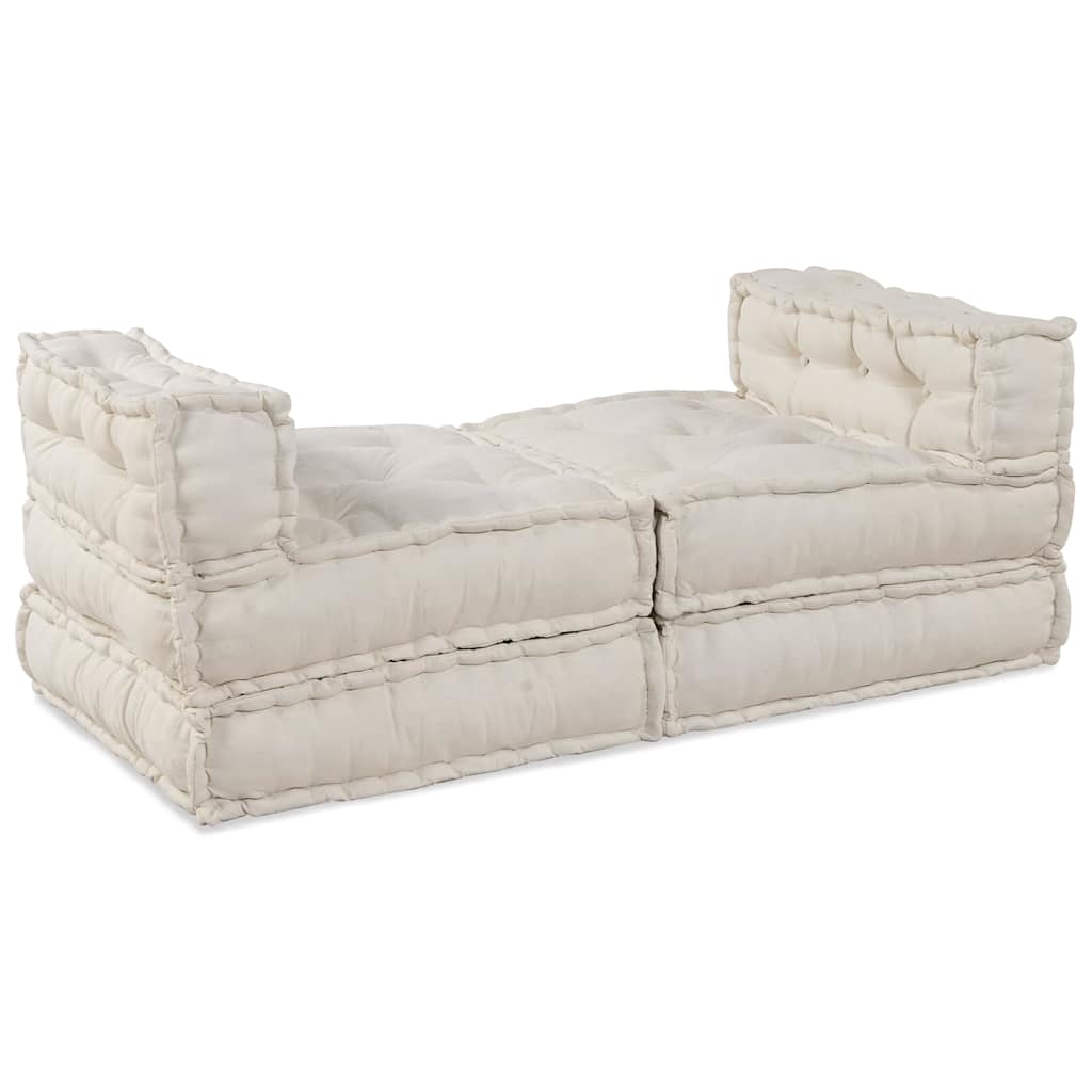 8721158508737_wbg-an_en_hd_4 vidaXL Cushion 4 pcs Cream 70 x 70 x 54 cm Polyester - Image 4