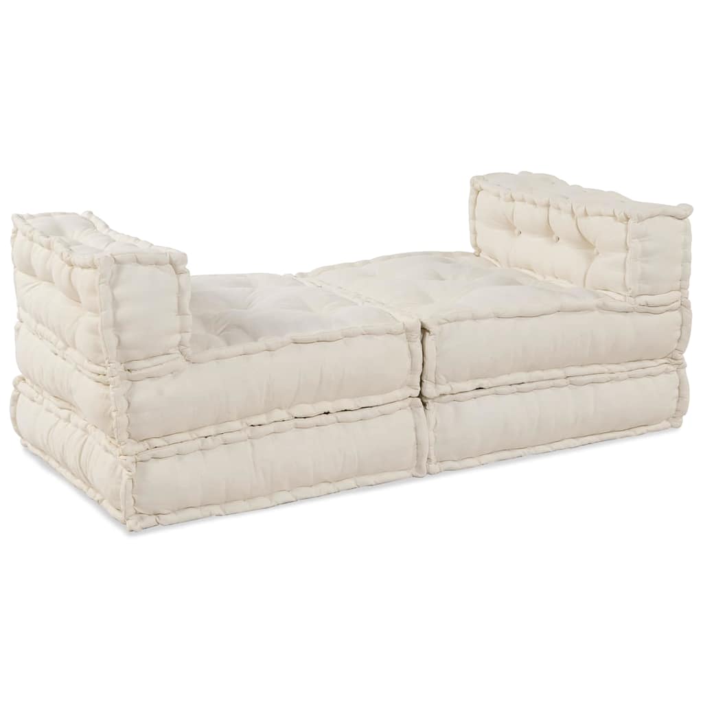 8721158508744_wbg-an_en_hd_3 vidaXL Cushion 4 pcs Cream 70 x 70 x 54 cm Polyester - Image 4