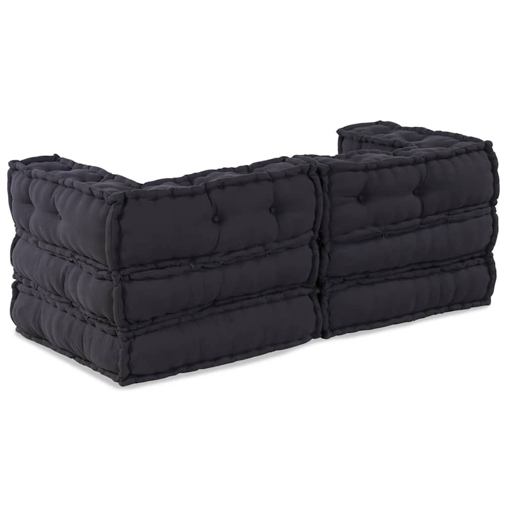 8721158508768_wbg-ba_en_hd_4 vidaXL Cushion 2 pcs Anthracite 70 x 70 x 54 cm Polyester - Image 7