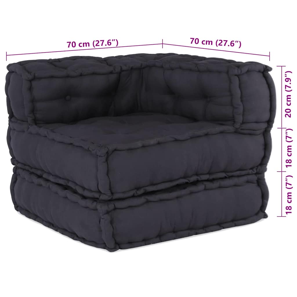 8721158508768_wbg-siz_en_hd_1 vidaXL Cushion 2 pcs Anthracite 70 x 70 x 54 cm Polyester - Image 12