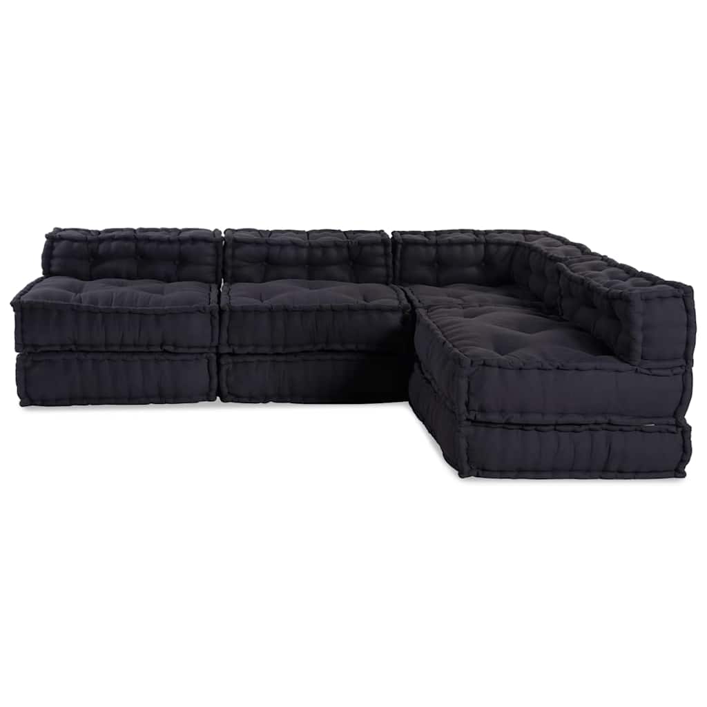 8721158508782_wbg-fr_en_hd_6 vidaXL Cushion 4 pcs Anthracite 70 x 70 x 54 cm Polyester - Image 7