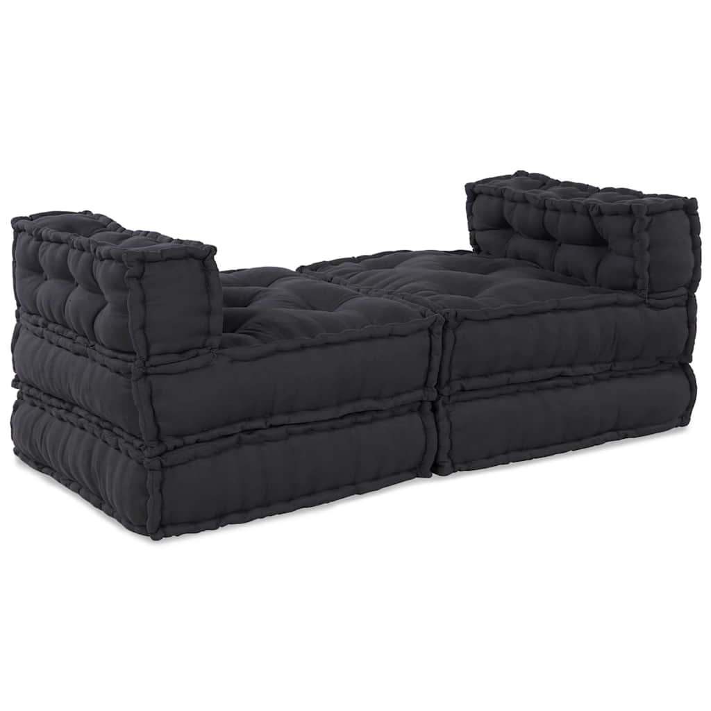 8721158508799_wbg-an_en_hd_2 vidaXL Cushion 4 pcs Anthracite 70 x 70 x 54 cm Polyester - Image 3