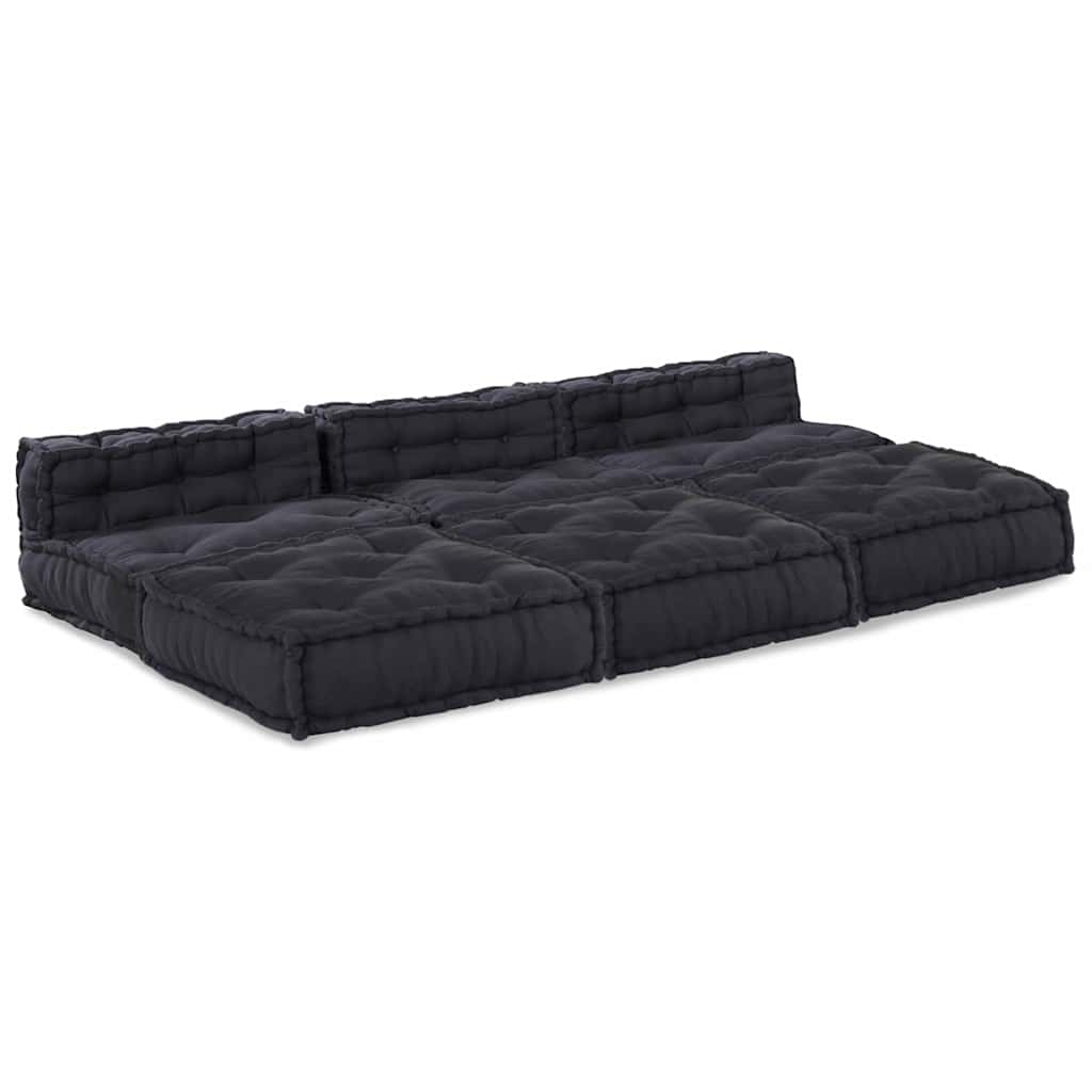 8721158508799_wbg-an_en_hd_4 vidaXL Cushion 4 pcs Anthracite 70 x 70 x 54 cm Polyester - Image 5