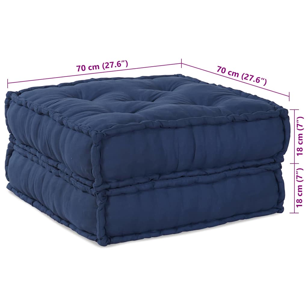 8721158509000_wbg-siz_en_hd_1 vidaXL Cushion 2 pcs Blue 70 x 70 x 36 cm Polyester - Image 9