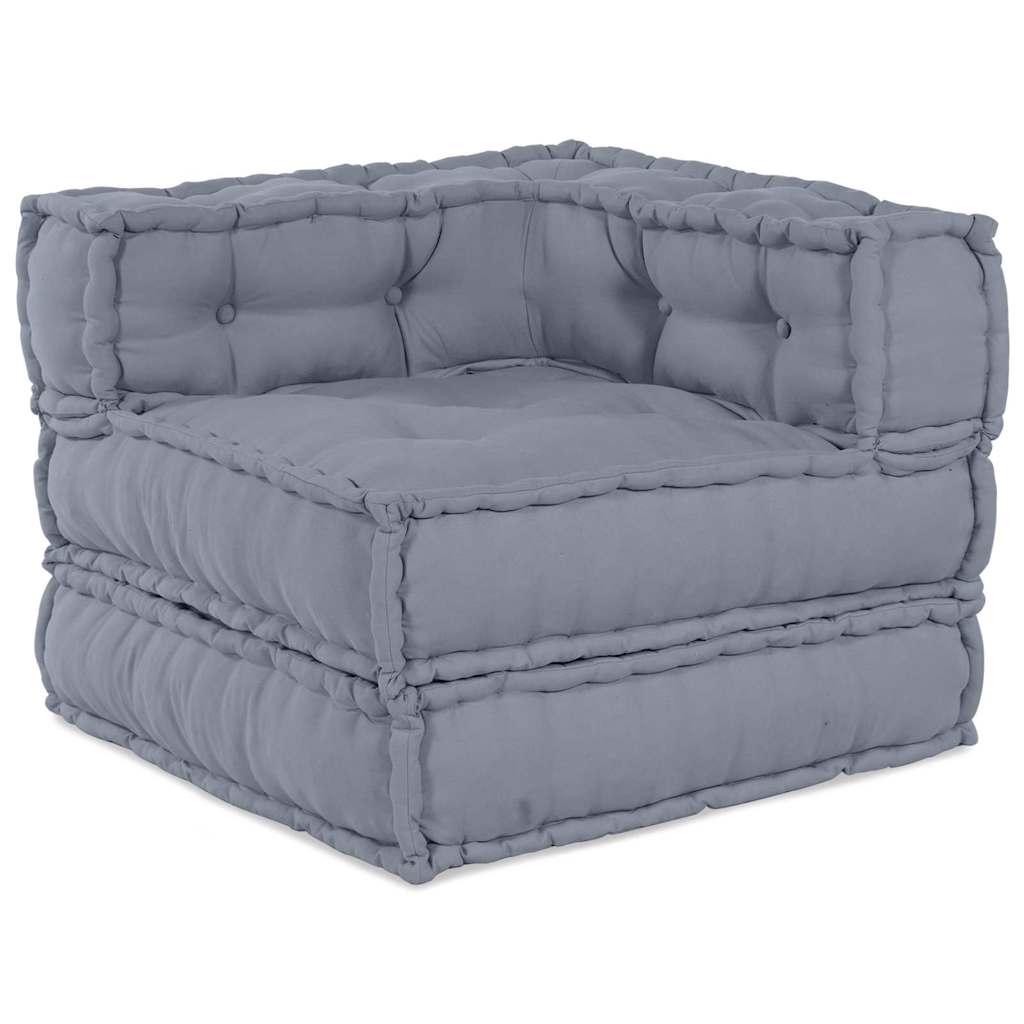 8721158509017_wbg-an_en_hd_5 vidaXL Cushion 2 pcs Grey 70 x 70 x 54 cm Polyester - Image 6