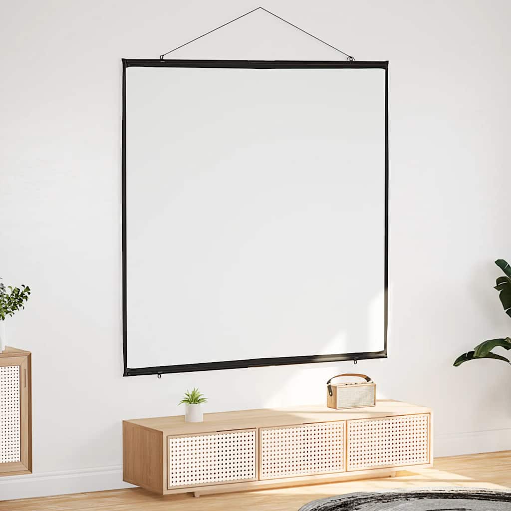 8721158509918_g_en_hd_1 vidaXL Projection Screen Wall-Hanging 81 Inch 1:1 - Image 2