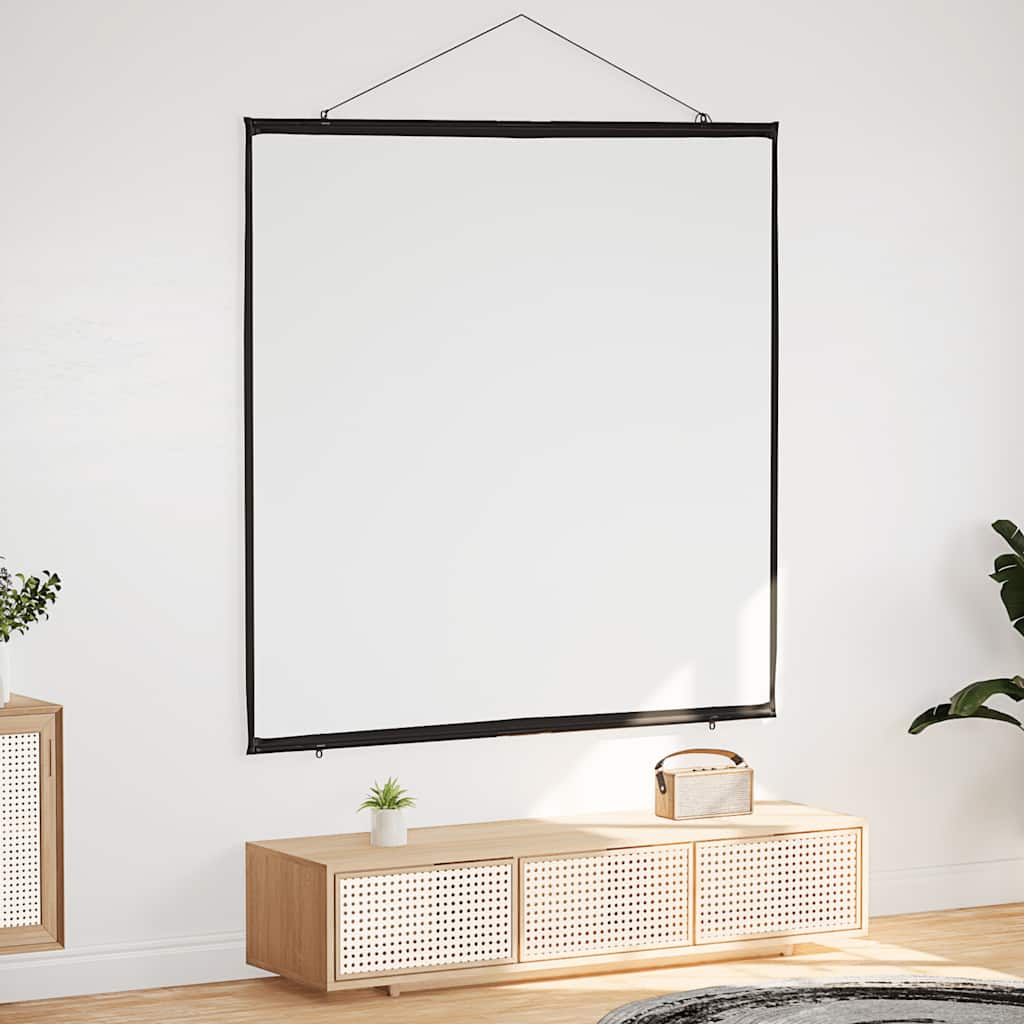 8721158509925_g_en_hd_1 vidaXL Projection Screen Wall-Hanging 89 Inch 1:1 - Image 2