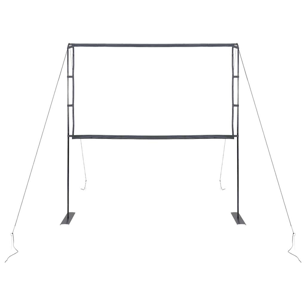 8721158510037_g_en_hd_2 vidaXL Projection Screen with Stands 90 Inch 16:9 - Image 3