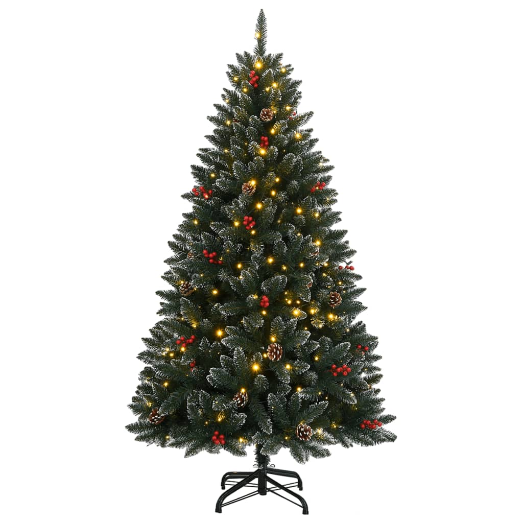 8721158512178_g_en_hd_1 vidaXL Artificial Christmas Tree 300 LEDs 180 cm - Image 2