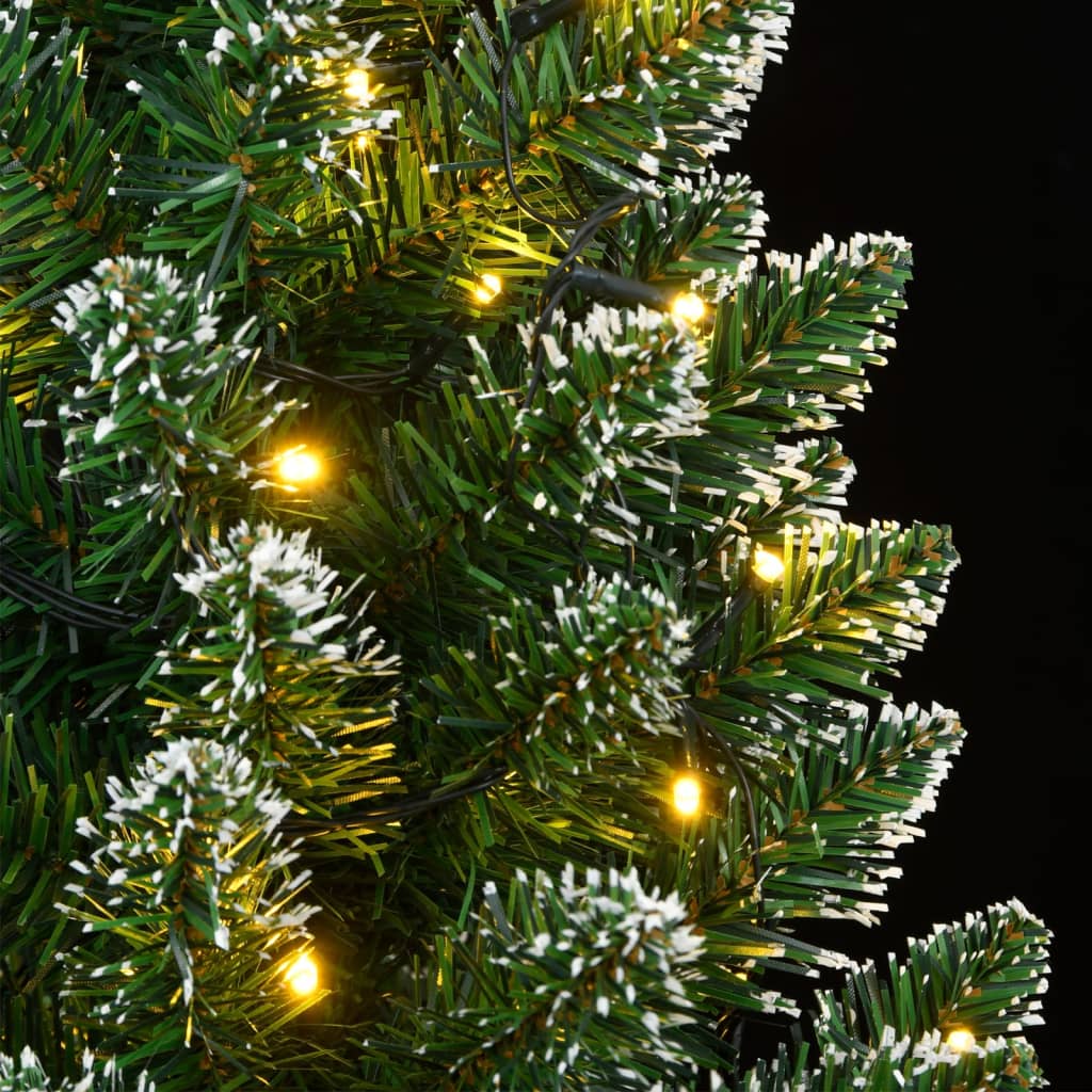 8721158512208_g_en_hd_7 vidaXL Artificial Slim Christmas Tree 150 LEDs 120 cm - Image 8