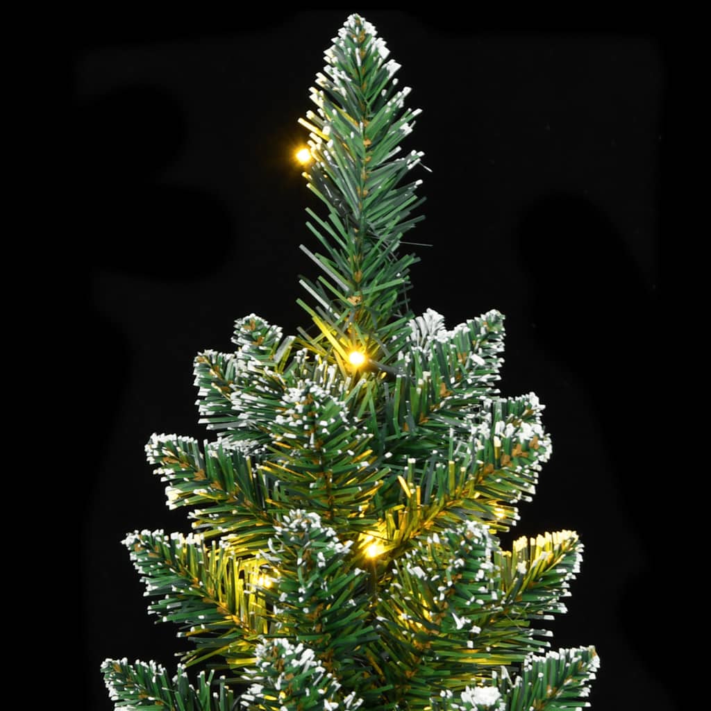8721158512215_g_en_hd_6 vidaXL Artificial Slim Christmas Tree 150 LEDs 150 cm - Image 7