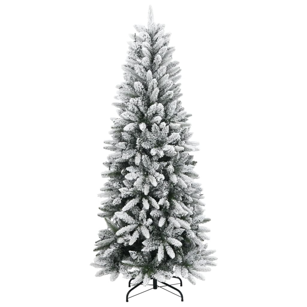 8721158512260_g_en_hd_2 vidaXL Artificial Christmas Tree 150 LEDs and Flocked Snow 150 cm - Image 3