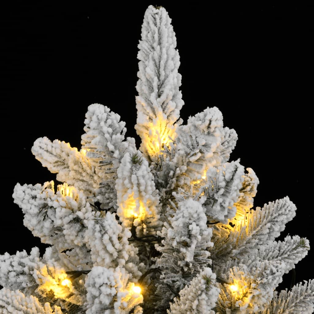 8721158512277_g_en_hd_5 vidaXL Artificial Christmas Tree 300 LEDs and Flocked Snow 180 cm - Image 6