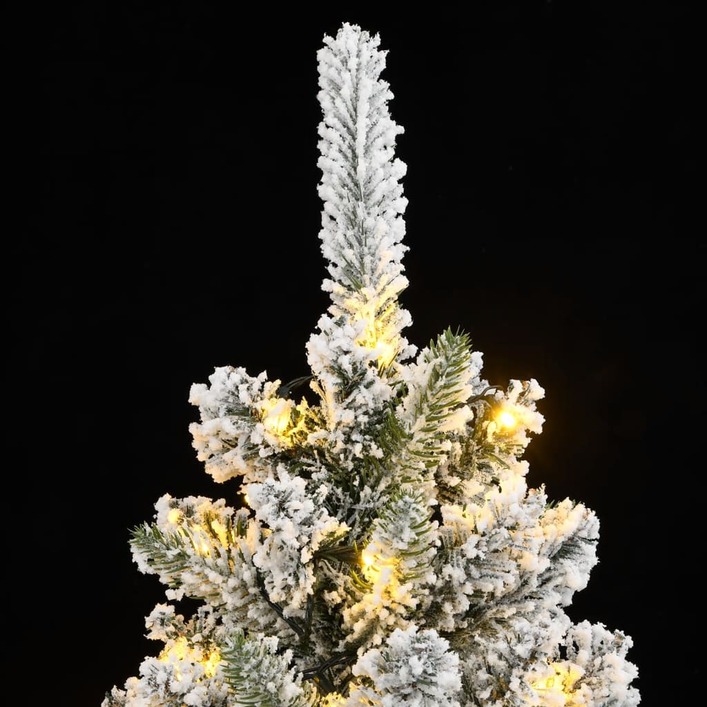 8721158512345_g_en_hd_5 vidaXL Artificial Christmas Tree 300 LEDs and Flocked Snow 240 cm - Image 6