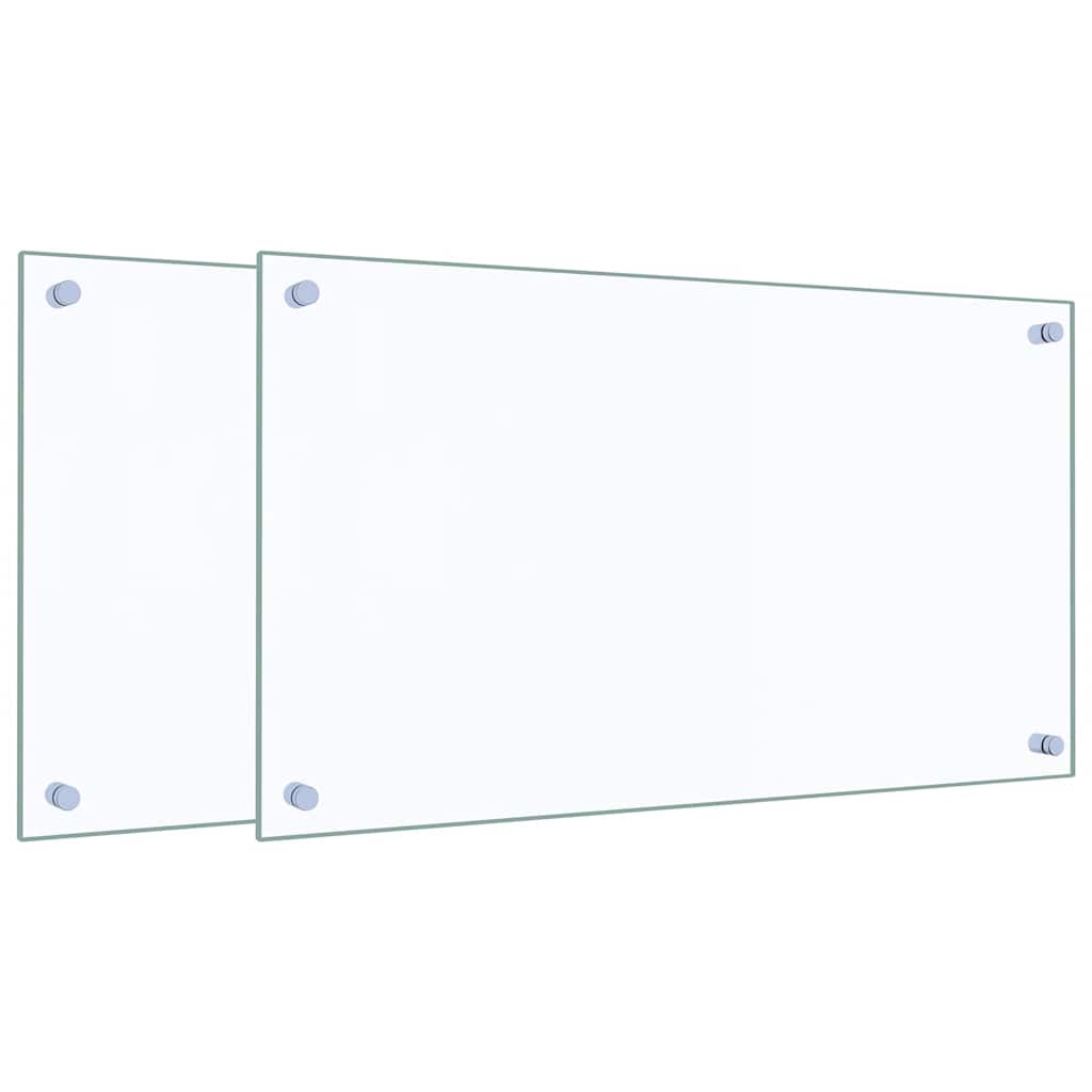 8721158512512_a_en_hd_1 vidaXL Kitchen Backsplashes 2 pcs Transparent 70x40 cm Tempered Glass - Image 2
