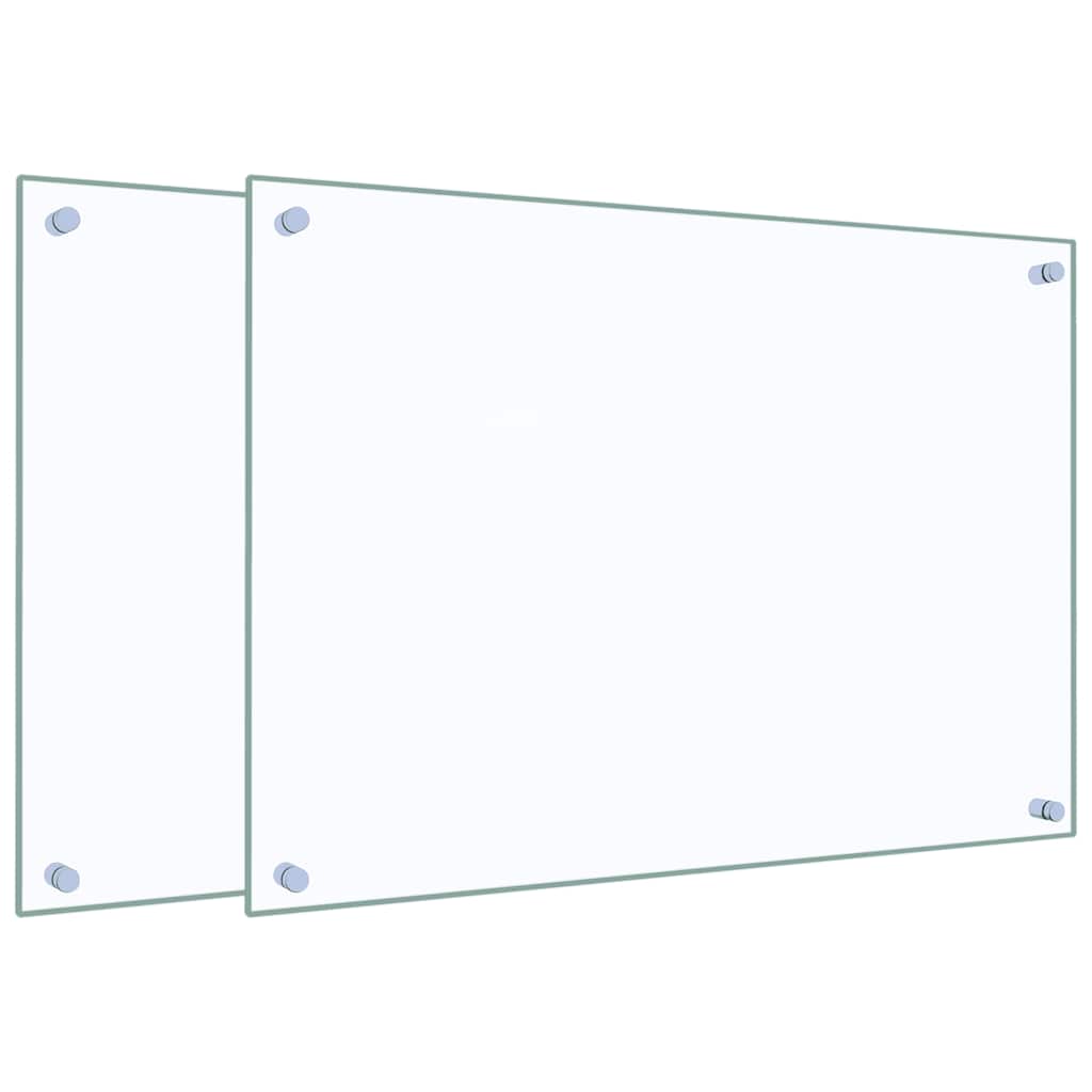 8721158512529_a_en_hd_1 vidaXL Kitchen Backsplashes 2 pcs Transparent 70x50 cm Tempered Glass - Image 2