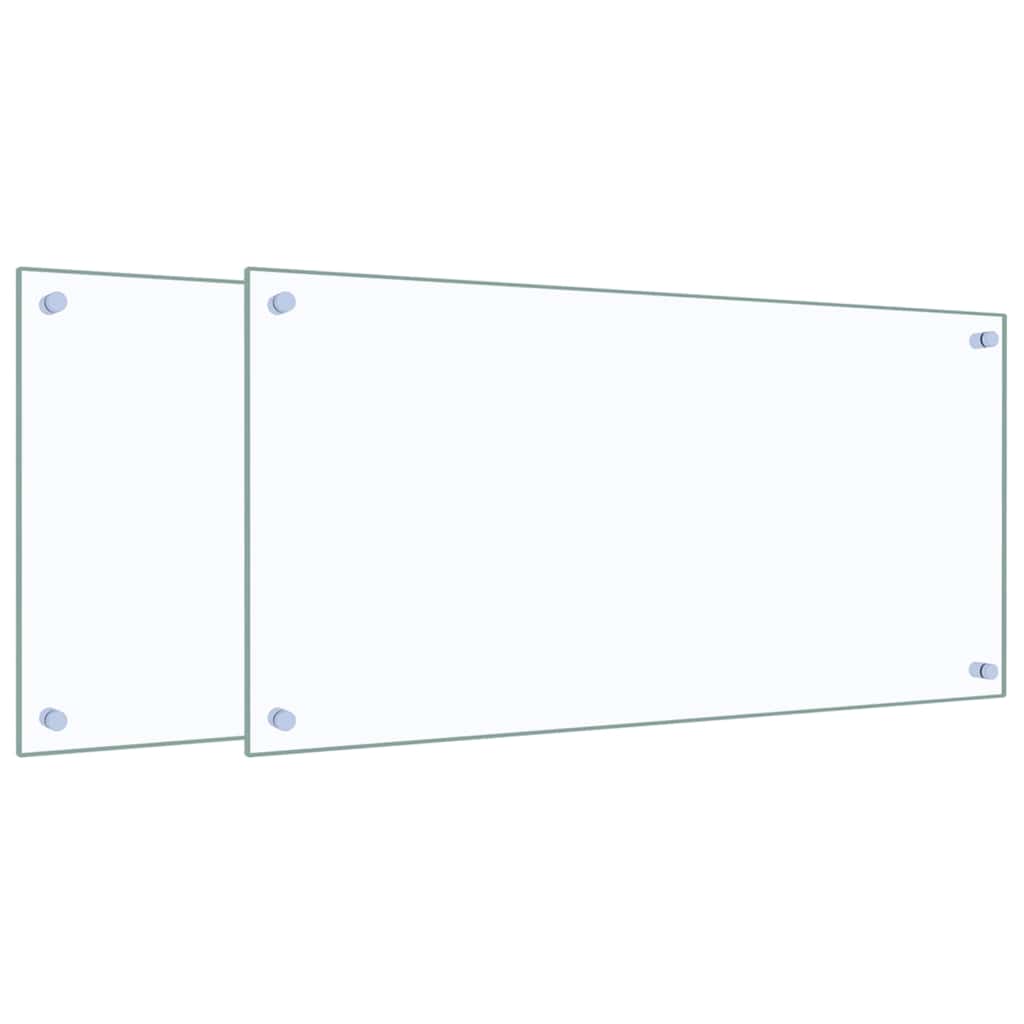 8721158512543_a_en_hd_1 vidaXL Kitchen Backsplashes 2 pcs Transparent 80x40 cm Tempered Glass - Image 2