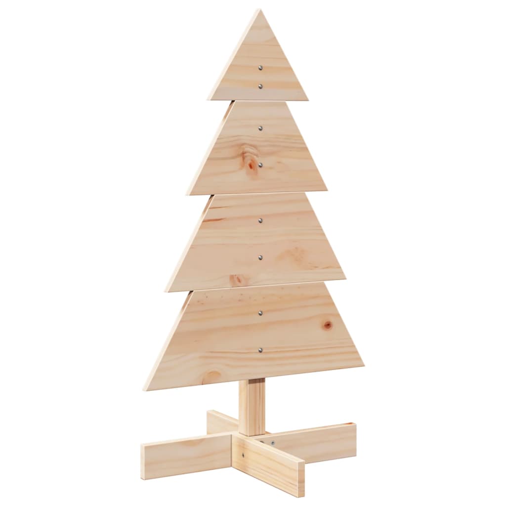 8721158513106_a_en_hd_1 vidaXL Wooden Christmas Tree for Decoration 80 cm Solid Wood Pine - Image 2