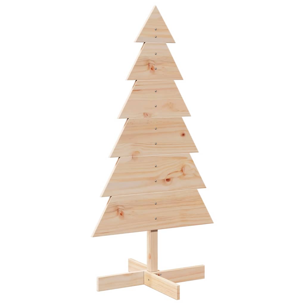 8721158513168_a_en_hd_1 vidaXL Wooden Christmas Tree for Decoration 120 cm Solid Wood Pine - Image 2