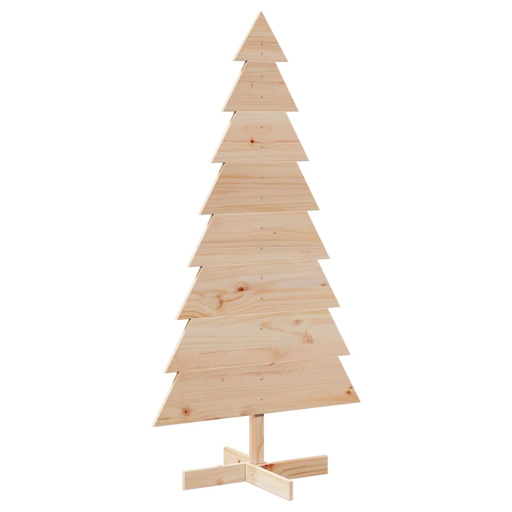 8721158513199_a_en_hd_1 vidaXL Wooden Christmas Tree for Decoration 150 cm Solid Wood Pine - Image 2