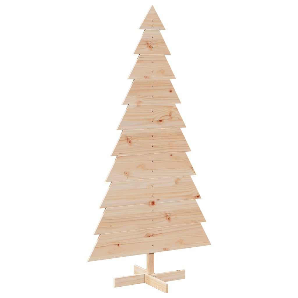 8721158513229_a_en_hd_1 vidaXL Wooden Christmas Tree for Decoration 180 cm Solid Wood Pine - Image 2