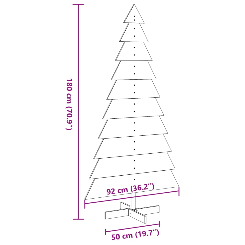8721158513229_g_en_hd_6 vidaXL Wooden Christmas Tree for Decoration 180 cm Solid Wood Pine - Image 8