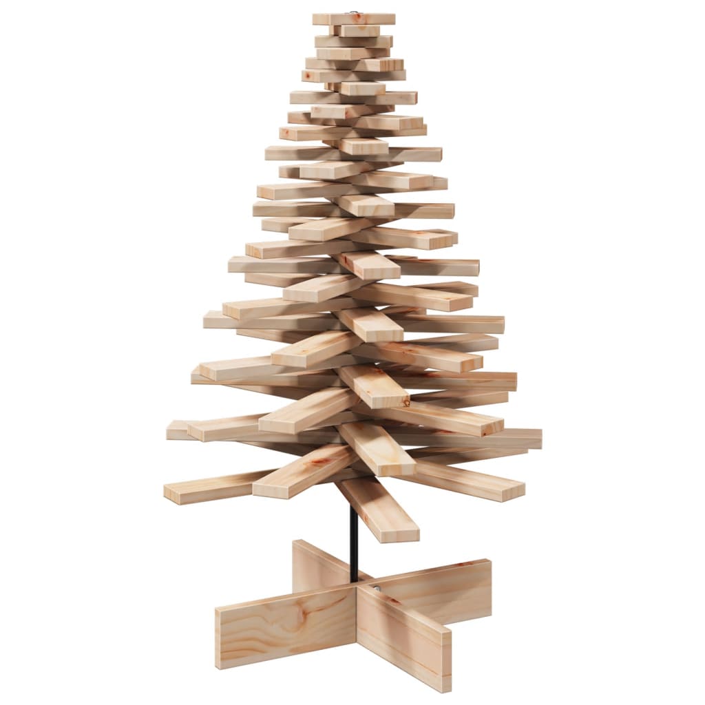 8721158513311_a_en_hd_1 vidaXL Wooden Christmas Tree for Decoration 100 cm Solid Wood Pine - Image 2