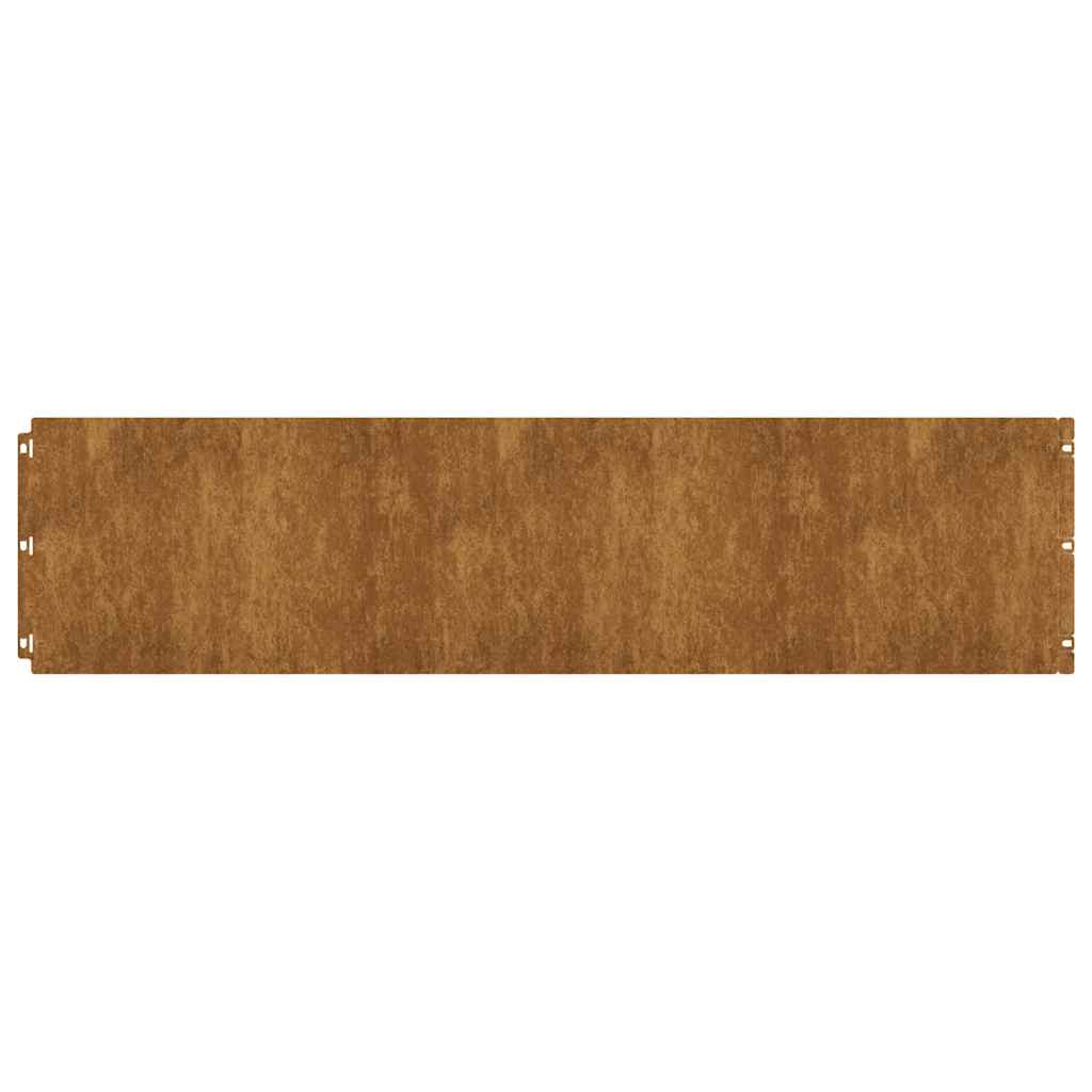 8721158513588_g_en_hd_1 vidaXL Lawn Edgings 20 pcs 25x103 cm Flexible Weathering Steel - Image 3