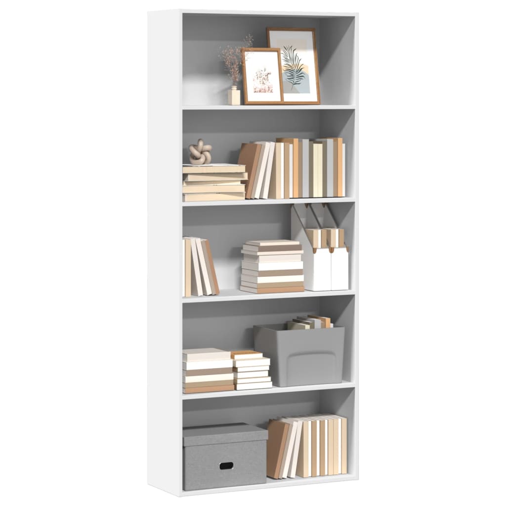 8721158514240_g_en_hd_2 vidaXL Book Cabinet White 80x30x189 cm Engineered Wood - Image 4