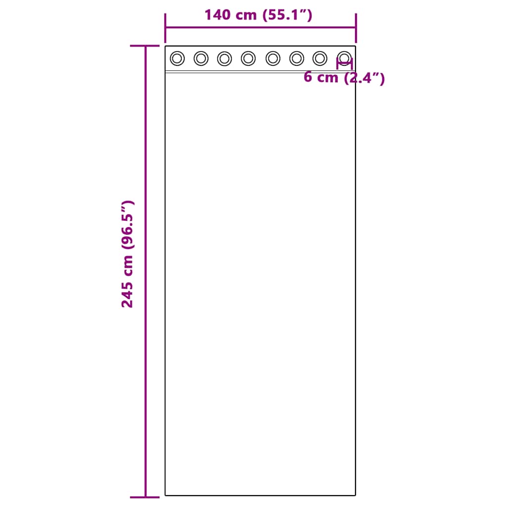 8721158551689_g_en_hd_6 vidaXL Voile Curtains with Grommets 2 pcs White - Image 8