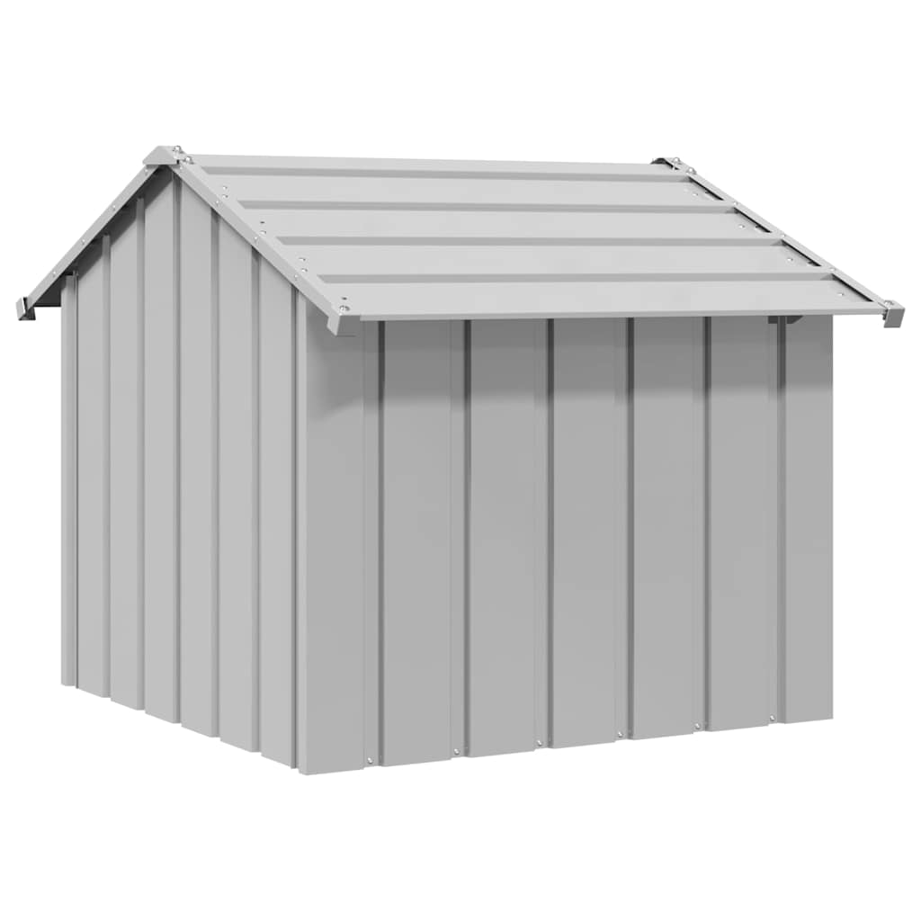 8721158571779_g_en_hd_4 vidaXL Dog House with Roof 85x107x81 cm Galvanised Steel - Image 5
