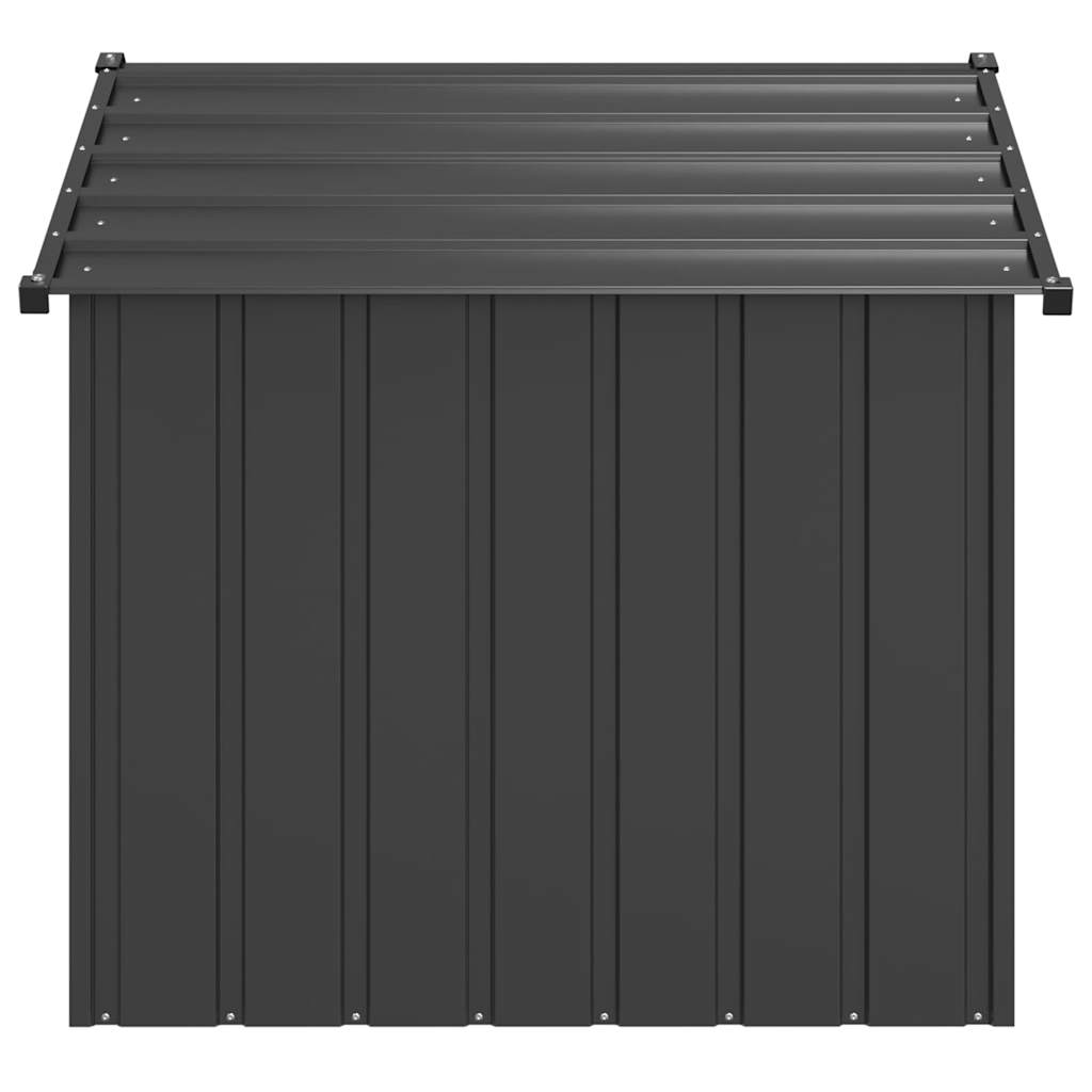 8721158571809_g_en_hd_3 vidaXL Dog House with Roof 131x101x102 cm Galvanised Steel - Image 4