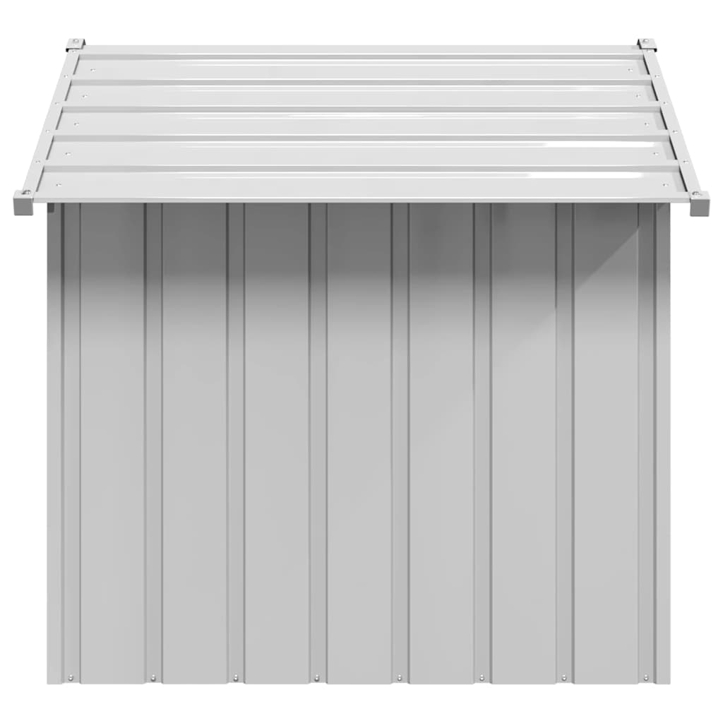 8721158571816_g_en_hd_3 vidaXL Dog House with Roof 131x101x102 cm Galvanised Steel - Image 4