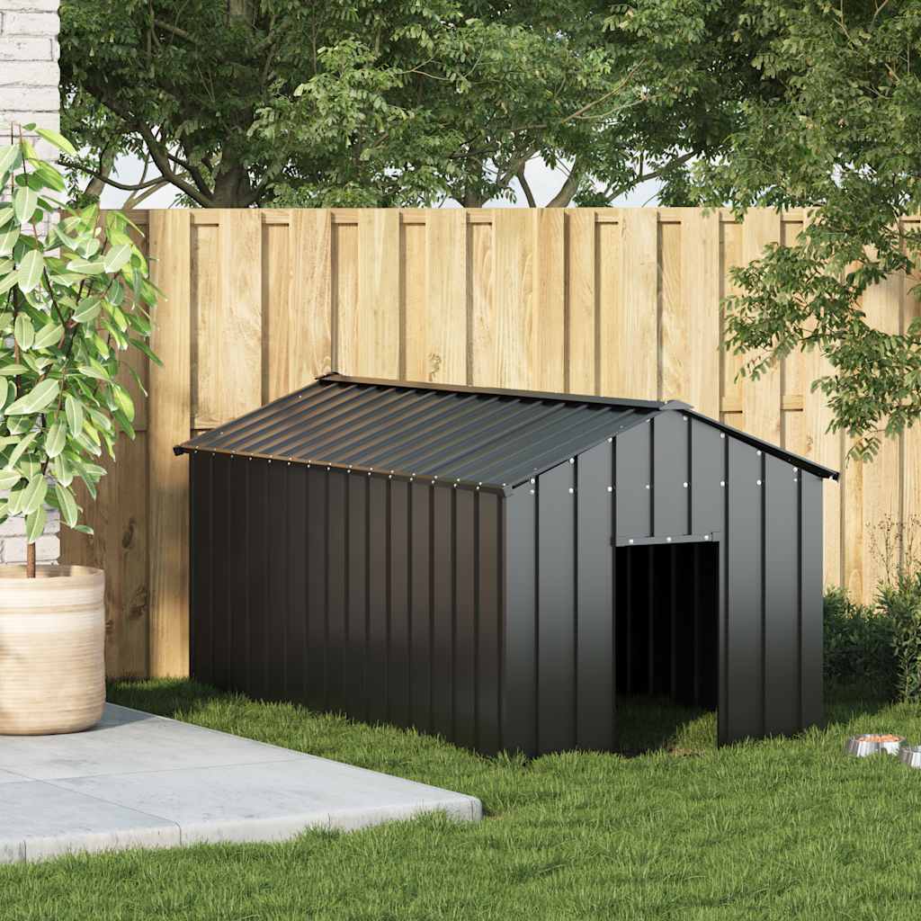 8721158571847_g_en_hd_1 vidaXL Dog House with Roof 114x202x101 cm Galvanised Steel - Image 2