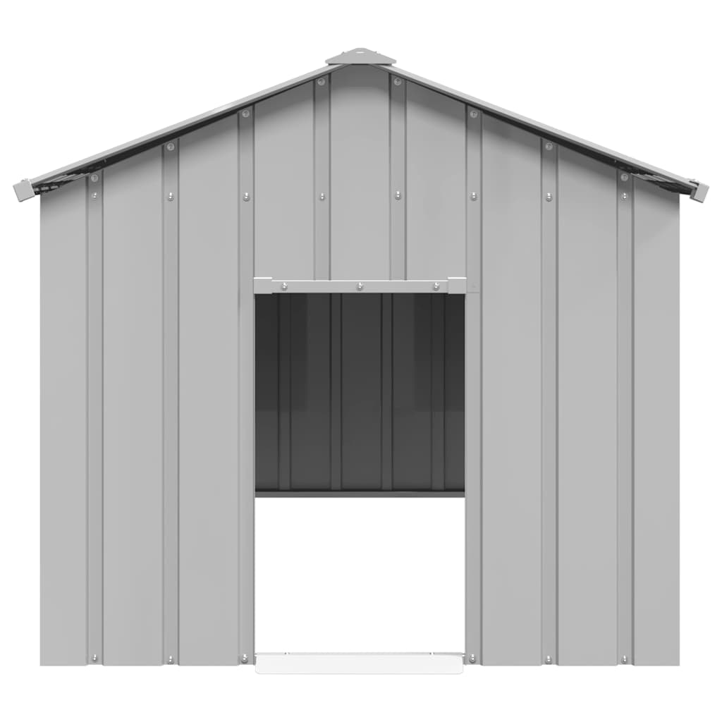 8721158571854_g_en_hd_2 vidaXL Dog House with Roof 114x202x101 cm Galvanised Steel - Image 3