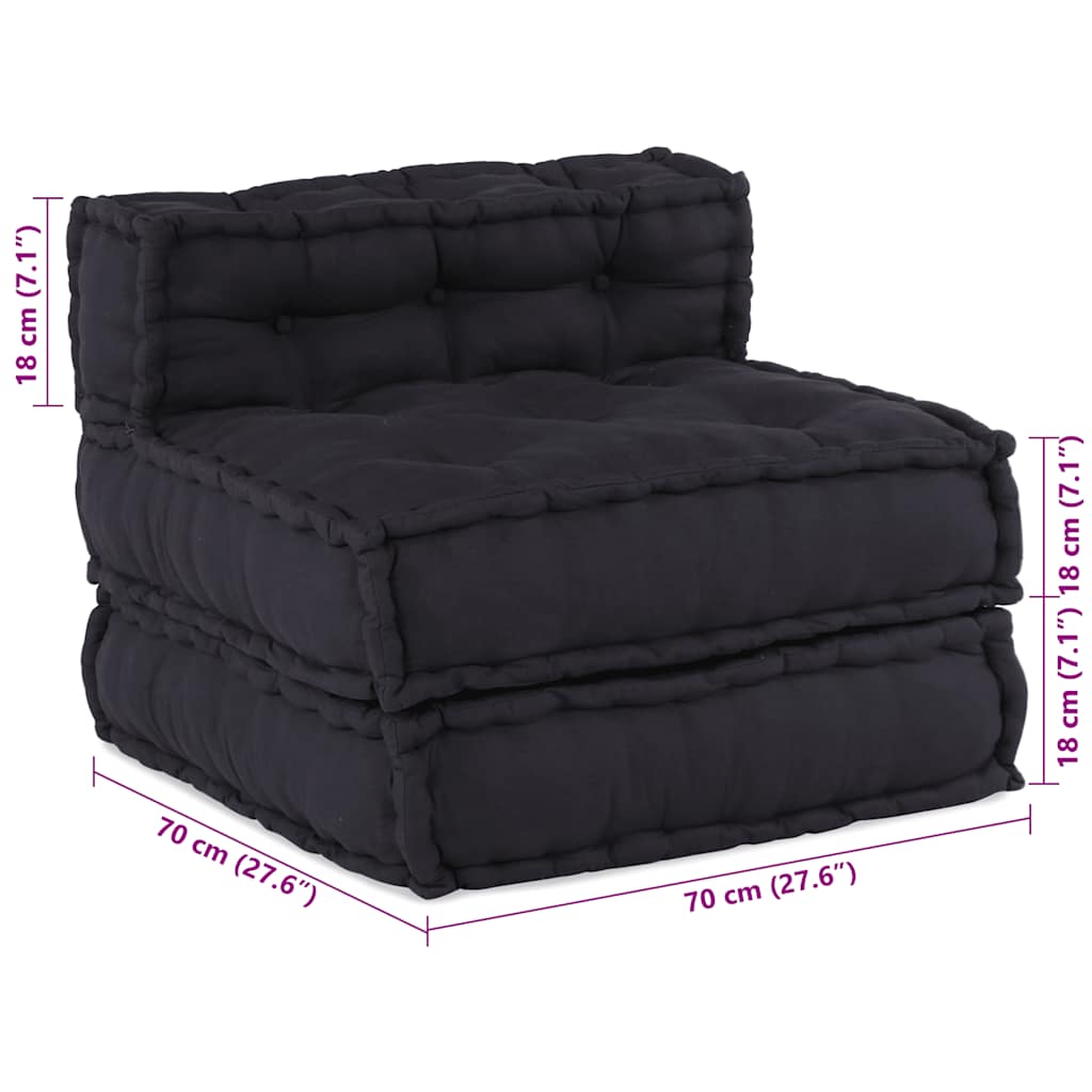 8721158600745_g_en_hd_11 vidaXL Modular Pouffe Anthracite 70x70x54 Fabric - Image 12