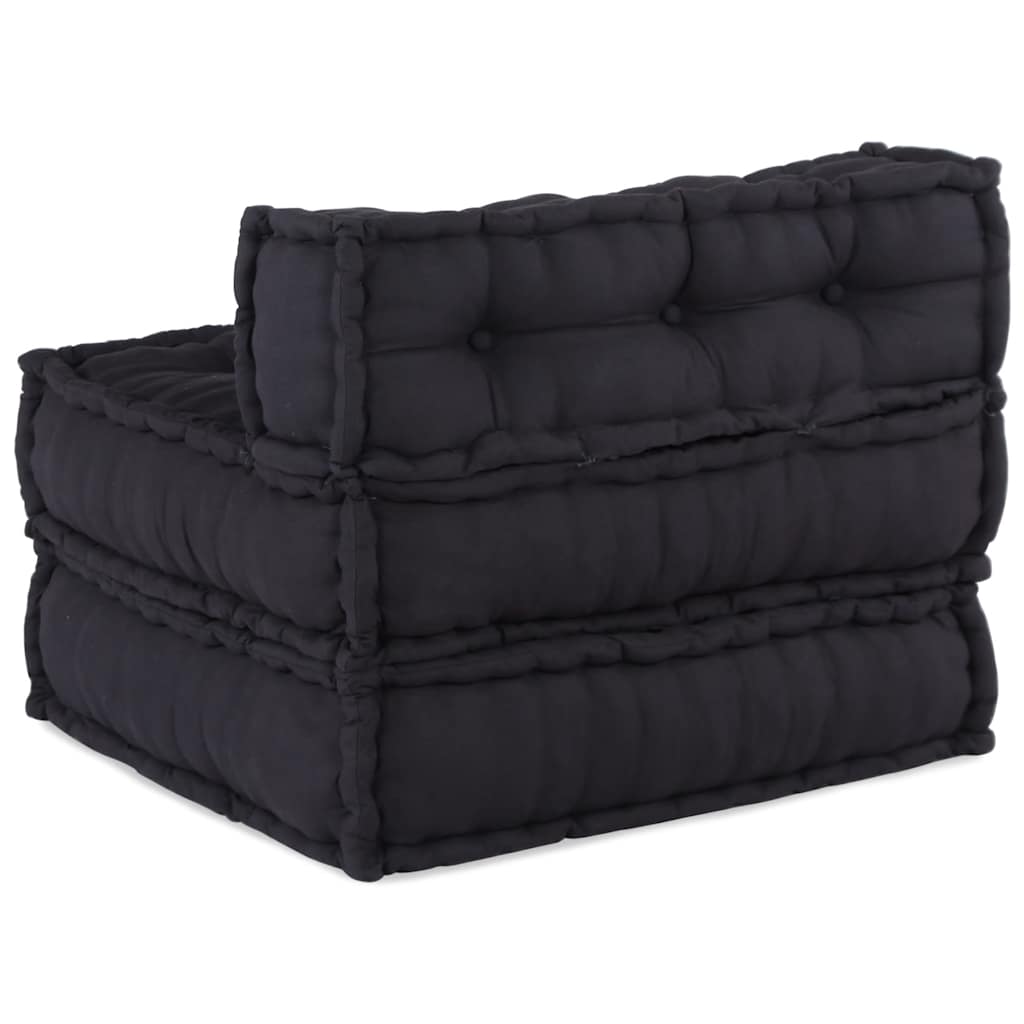 8721158600745_g_en_hd_5 vidaXL Modular Pouffe Anthracite 70x70x54 Fabric - Image 6