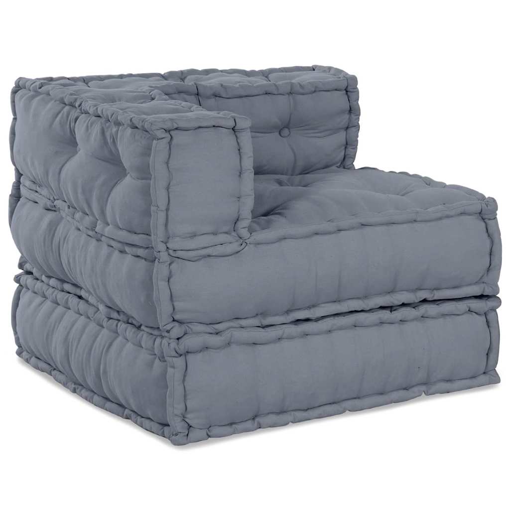 8721158600936_wbg-an_en_hd_1 vidaXL Cushion Grey 70 x 70 x 54 cm Polyester - Image 2