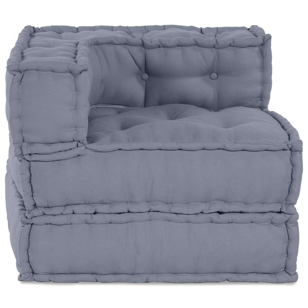 8721158600936_wbg-fr_en_hd_6 vidaXL Cushion Grey 70 x 70 x 54 cm Polyester - Image 7