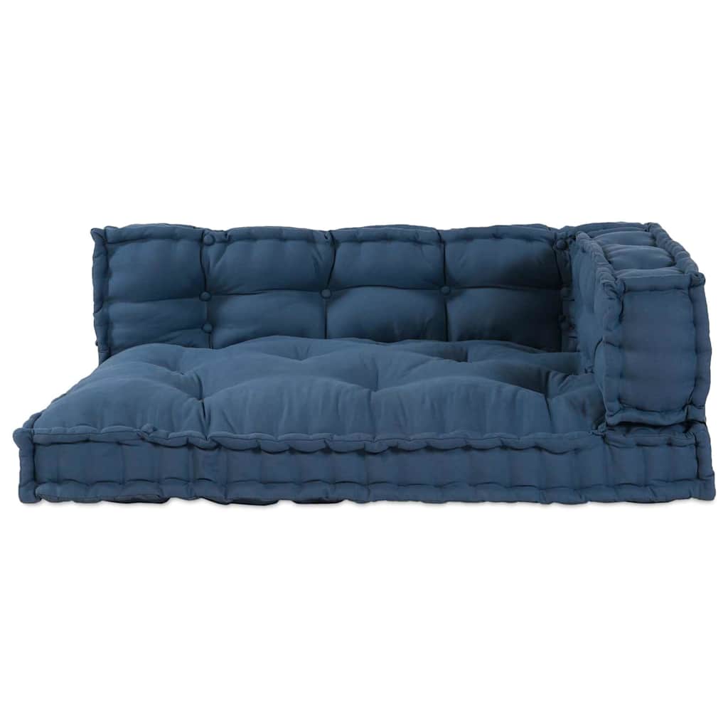 8721158601438_wbg-fr_en_hd_3 vidaXL Pallet Sofa Cushion Indigo Fabric - Image 2
