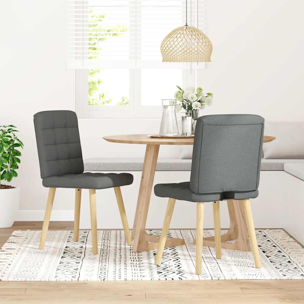 8721158632487_g_en_hd_1 vidaXL Dining Chairs 2 pcs Dark Grey Fabric - Image 2